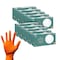 Asap Disposable Gloves, 7 mil Palm, Nitrile, Powder-Free, S, 500 PK, Orange 20423 - alternate 1